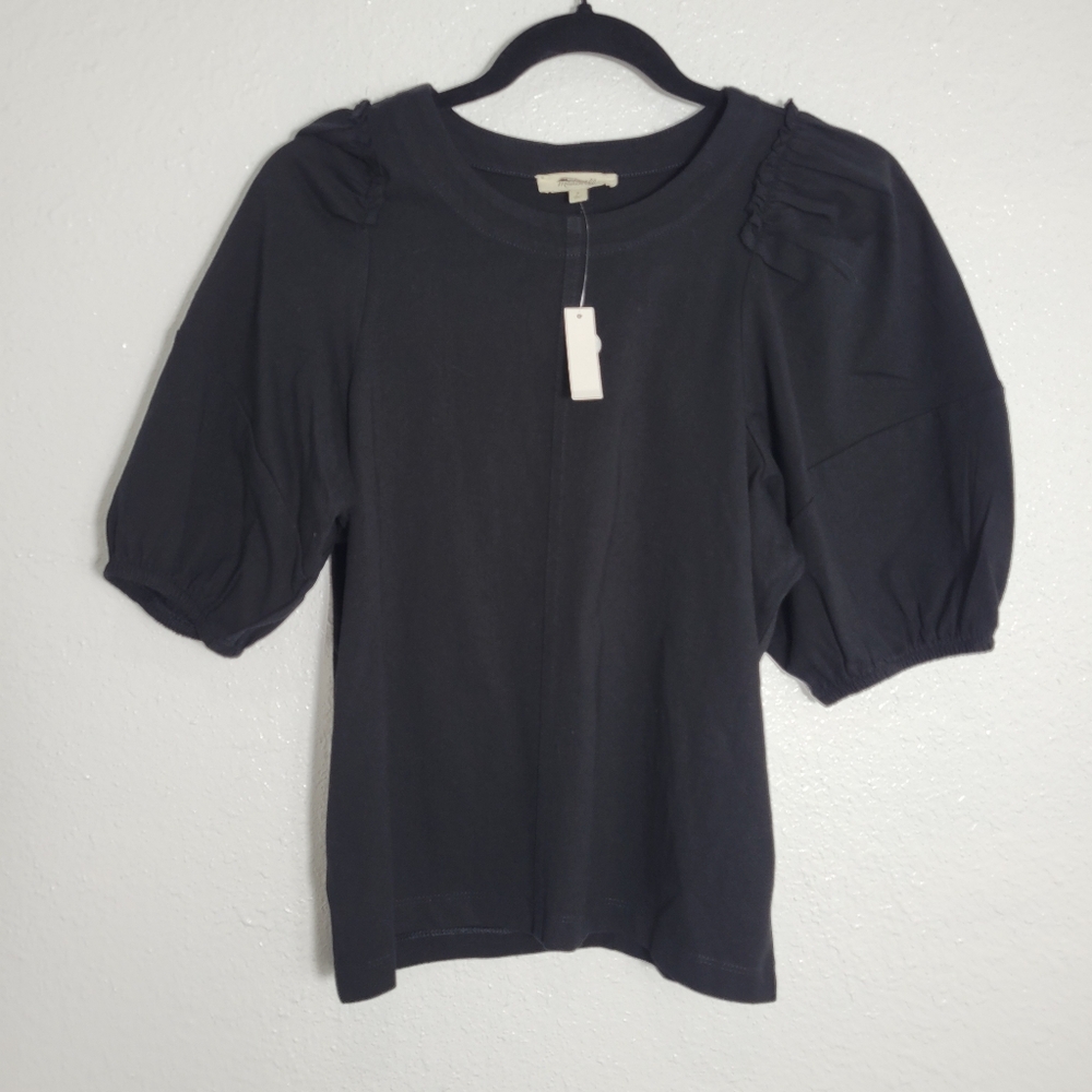 Madewell Puff-Sleeve Tee Sz M NT331 NWT - Picture 5 of 9